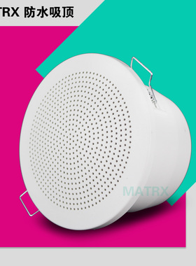 迷你吸顶喇叭 天花喇叭 防水 3寸 背景音乐专业 定压吊顶音箱 700