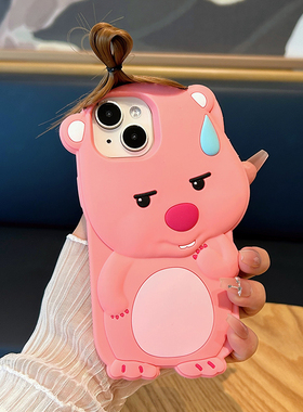 搞怪卡通刘海露比海狸适用小米14手机壳13可爱红米k70新款k60网红k50软硅胶套note13pro防摔11/12tpro女款潮