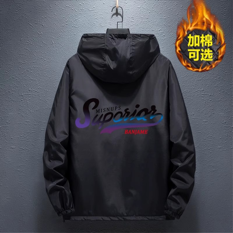 秋冬潮流帅气加厚外套男学生棉衣