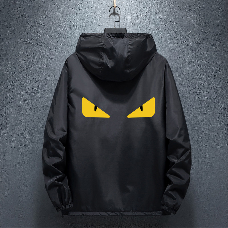 2026春秋季潮流帅气学生男款大码冲锋衣春装潮牌夹克青少年外套男