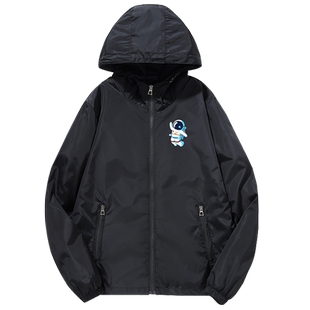 NASA联名夹克男孩青少年外套春秋季嘻哈潮流学生休闲褂子男冲锋衣