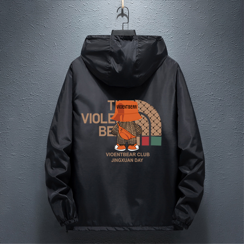 潮牌帅气外套男生秋冬大码棉衣服