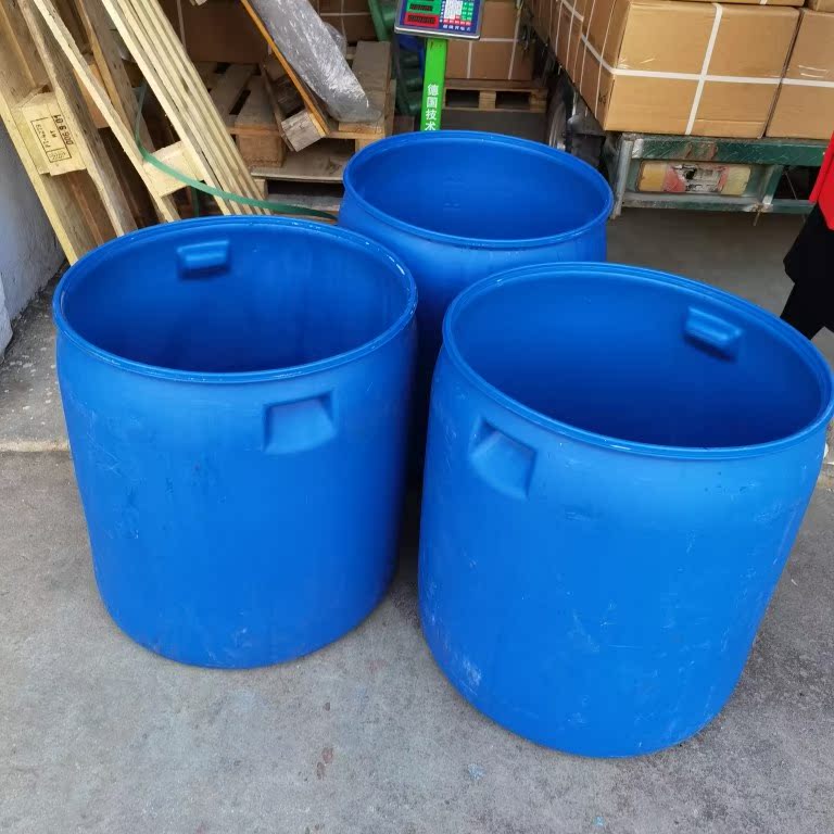 150l升铁箍桶加厚塑料桶150公斤化工原料桶润滑油300