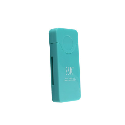 SSK飚王SCRM053多功能读卡器迷你 SD卡  TF卡 手机相机卡多合一