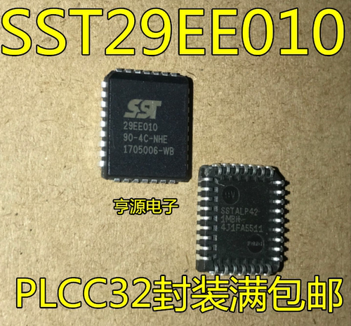 SST29EE010 SST29EE010-90-4C-NHE NHC PLCC32封装满 全新原装