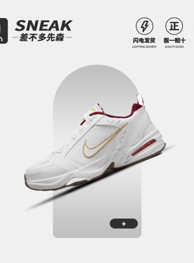 NIKE休闲轻便训练鞋健身缓震支撑老爹鞋AIR MONARCH 4 IB4607-171