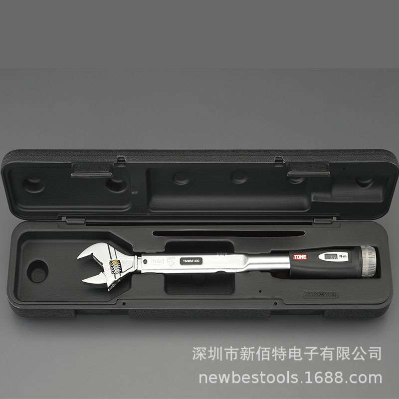 TONE TMWM100 扭力扳手活动开口头扭矩扳手直接设定型可调节