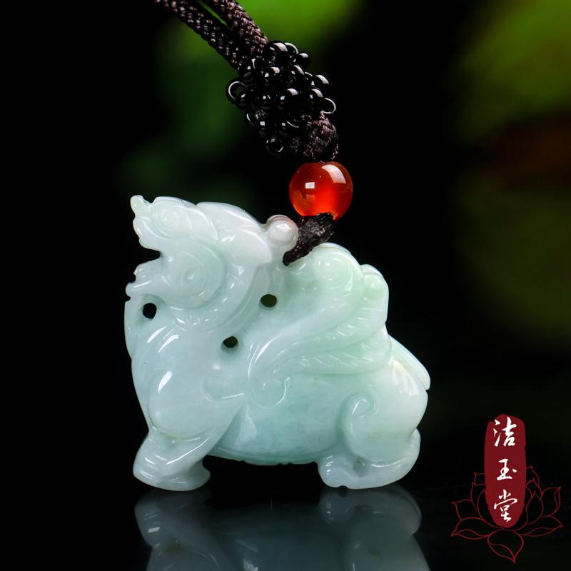 玉麒麟吊坠男女款玉石玉佩