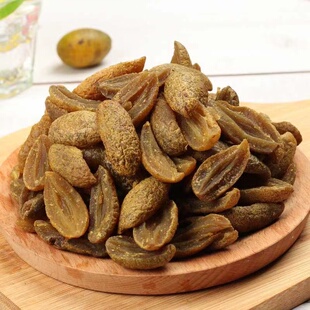 广式蜜饯生津止渴 甘草橄榄肉香草无核橄榄条 即食250g九制橄榄条