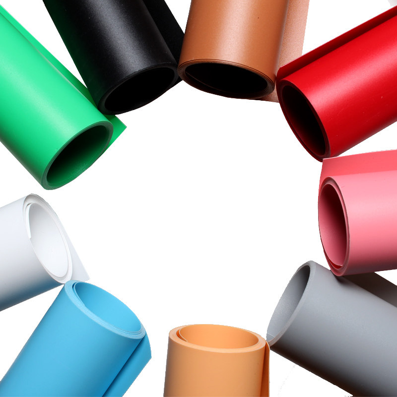 白色磨砂PVC背景板摄影拍照背景布背景纸拍摄防水灰色背景直播拍