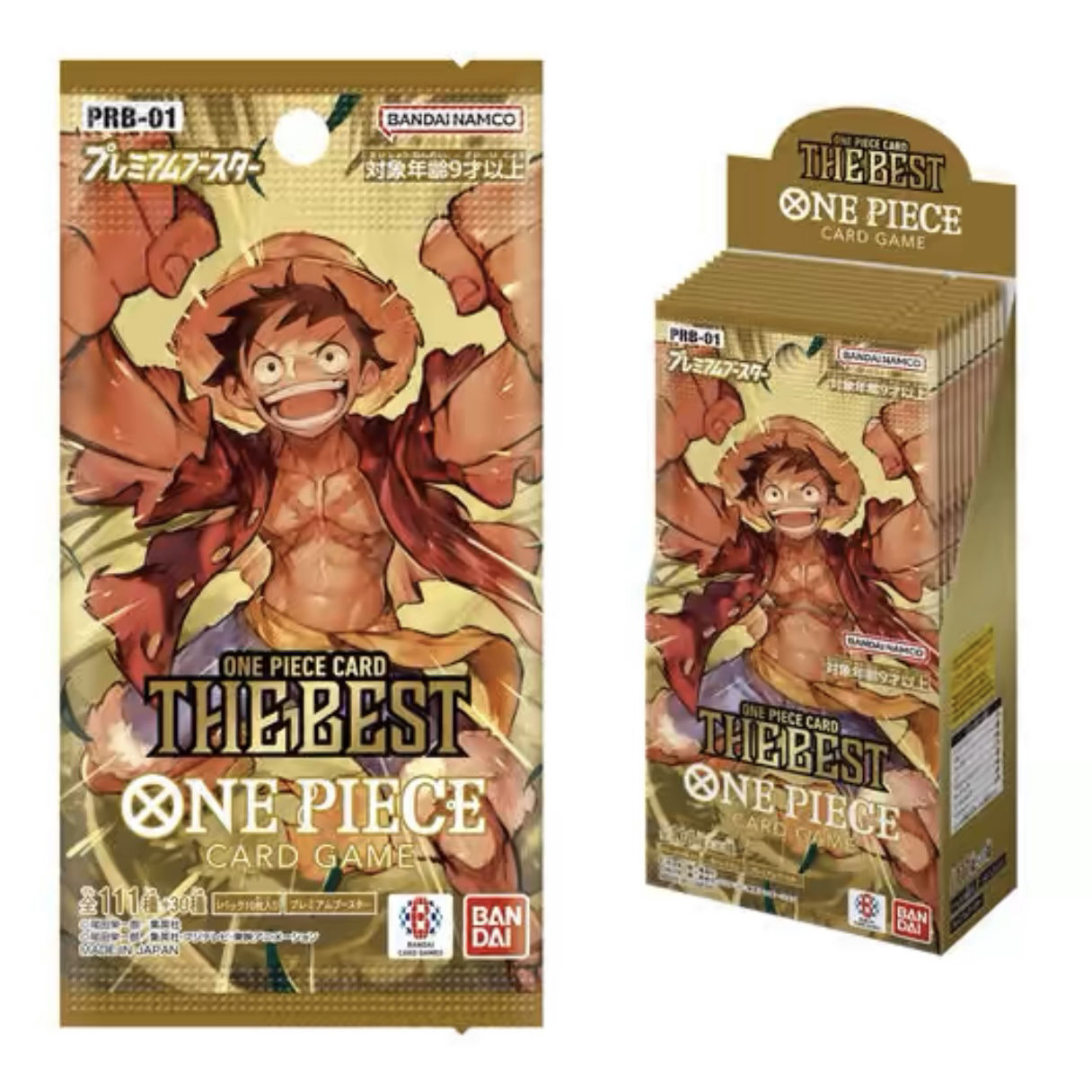 OPCG海贼王航海王卡包TCG卡牌 PRB-01补充包 简中