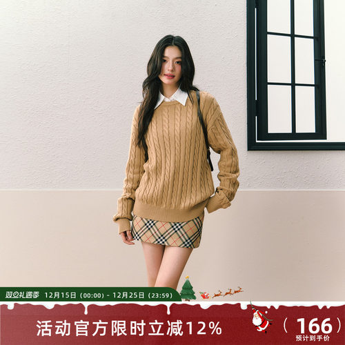 7shiftin2024秋季新品针织上衣