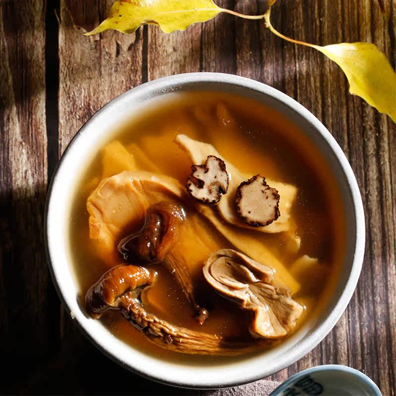 膳太黑松露菇菌炖鸡汤品全家食滋补健康体质养生煮广东煲汤材料包