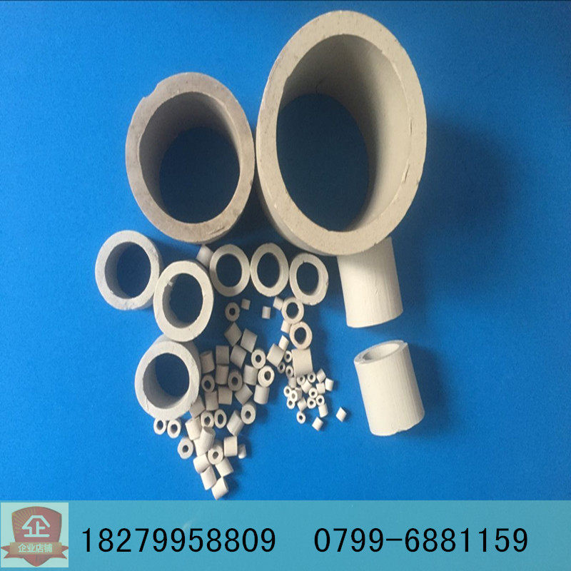 拉西环 耐酸碱/耐腐蚀高温/精馏陶瓷拉西环6/10/16/25/38mm拉西环