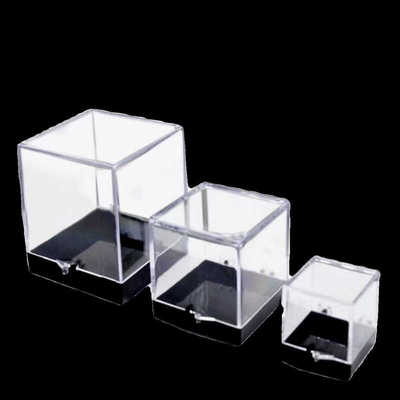 展示盒塑料透明亚克力盒子矿标盒