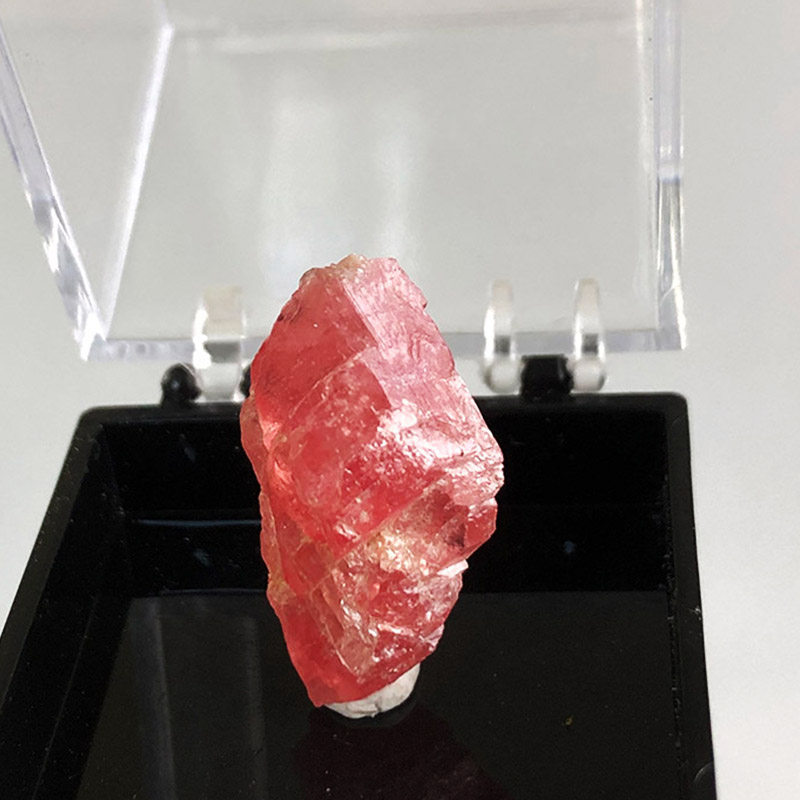 天然菱锰矿原石红纹石矿物晶体原矿观赏奇石摆件收藏地质科普标本