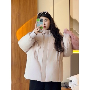 学院风短款 梵朵大码 韩版 18263冬季 棉服宽松百搭棉衣小众外套 女装