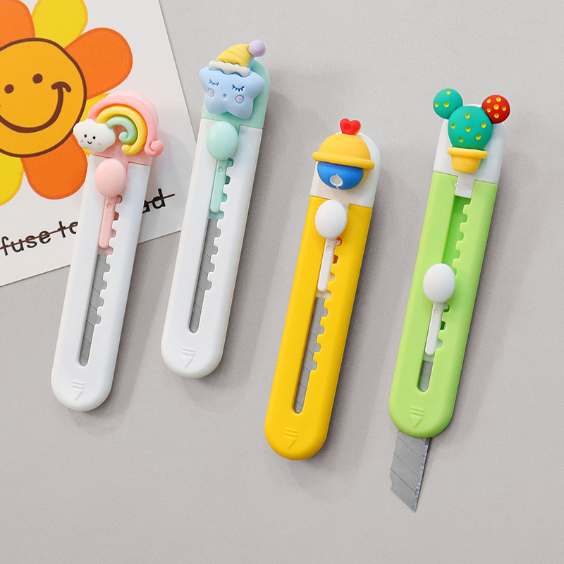 冰箱贴彩色美工刀卡通可爱