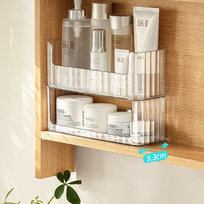 卫生间镜柜收纳盒桌面分层储物架