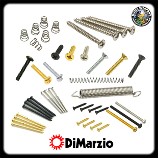 DiMarzio/美产/护板/背板/琴颈/钢牌/拾音器/框/弹簧/档位器/螺丝