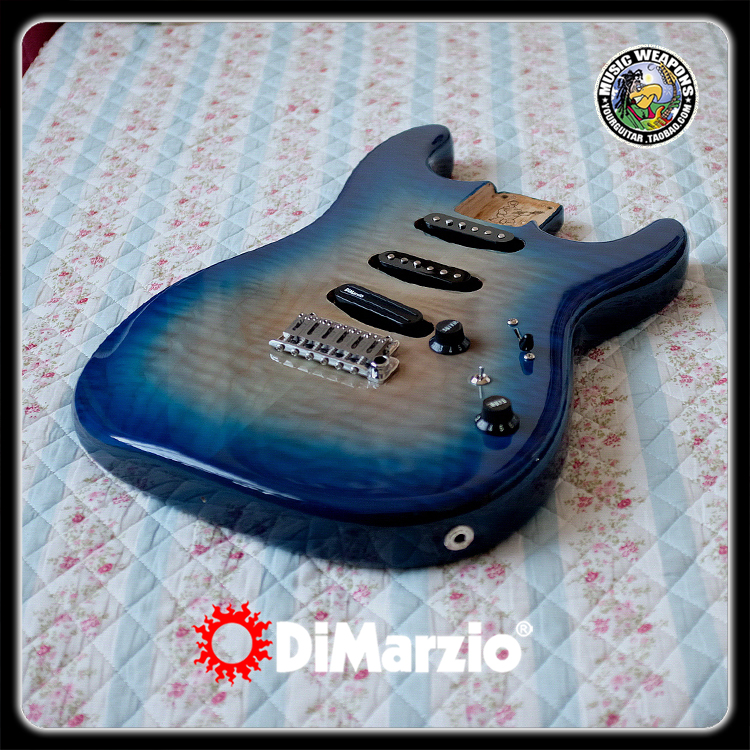 吉他/拾音器/电路定制/案例/Warmoth/DiMarzio/DP422/DP416/DP189