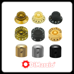 DiMarzio/CTS锥形/圆形/金属/电位器帽/旋钮帽/Gibson/PRS/Ibanez