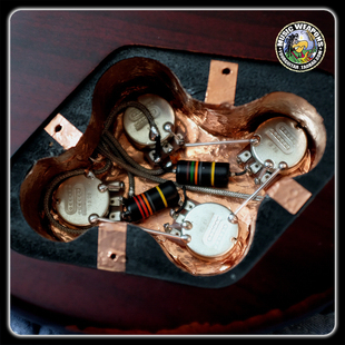 电吉他/电路仓/拾音器仓/铜箔/加厚/屏蔽/胶带/Fender/Gibson/PRS