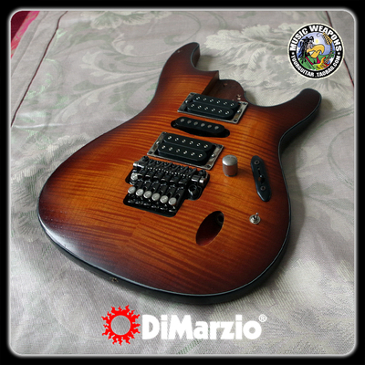 吉他拾音器电路改装定制升级案例 Ibanez S DiMarzio DP219 DP220