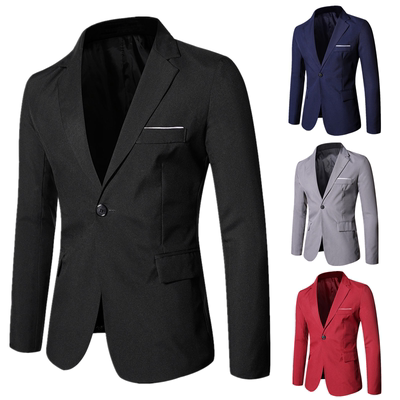 秋季新款2025男式休闲西装修身款