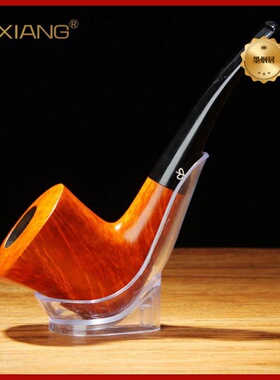 MUXIANG透明烟斗架支架厂家直供勺子型独立烟斗座单斗架一件代发