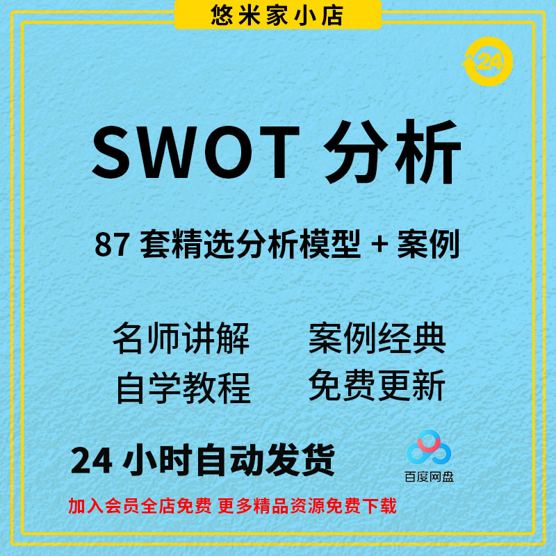 SWOT分析法模型案例实例决策报告方法态势项目优势劣势环境公司
