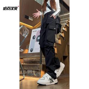 D-A232-HK9335-P40-加绒50工装裤男款秋季美式机能冲锋裤图片