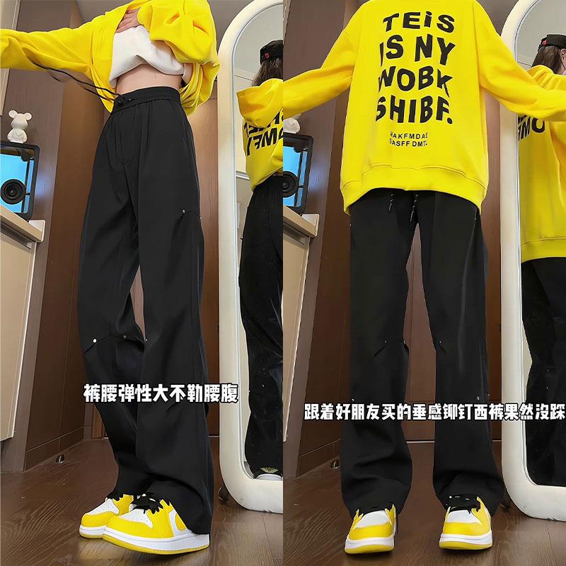 D-A232-HK9370-P38春秋季休闲裤美式复古直筒裤男士,男装休闲裤,电商A232