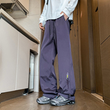 抖音/显瘦直筒裤2025秋季男款宽松冲锋裤休闲裤HK9333-1-P35，男装休闲裤，电商A232