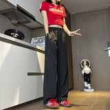 D-A232-HK9512-P30-冰丝休闲裤男生速干运动长裤宽松大码阔腿裤，女装休闲裤，电商A232