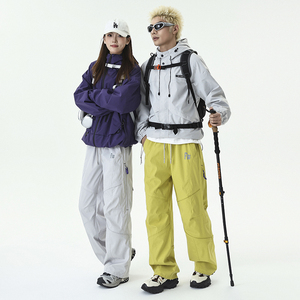 抖音/三防加绒冲锋裤男女同款登山裤冬季HK9688-特P40-控89.9图片