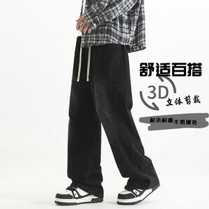 D-A232-HK9567-P42复古蓝美式工装牛仔裤男春秋季裤子直筒显瘦图片