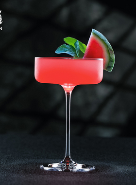PRE03 CRISON/柯瑞森日式水晶高脚鸡尾酒杯 酒吧调酒马天尼香槟杯