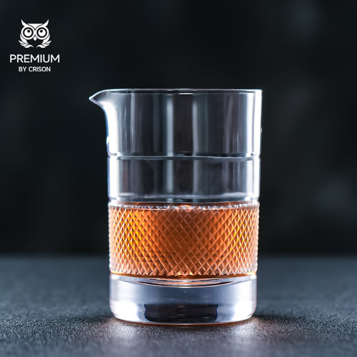 酒吧传奇无铅水晶刻花搅拌杯