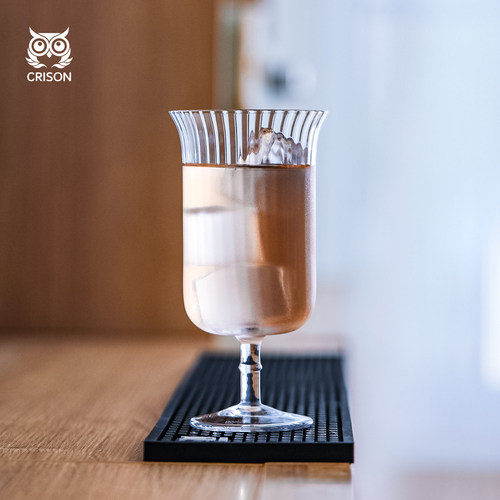 无限系列鸡尾酒杯条纹长饮水杯