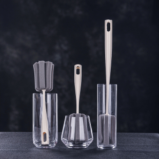 酒吧专用洗杯刷 洗碗刷 家用洗杯刷清洁刷 海绵洗杯刷 酒吧传奇