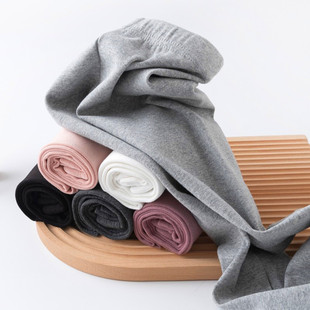 子秋季 儿童白长裤 外穿女童打底裤 6秋装 3岁小童纯棉内穿秋裤 宝宝裤