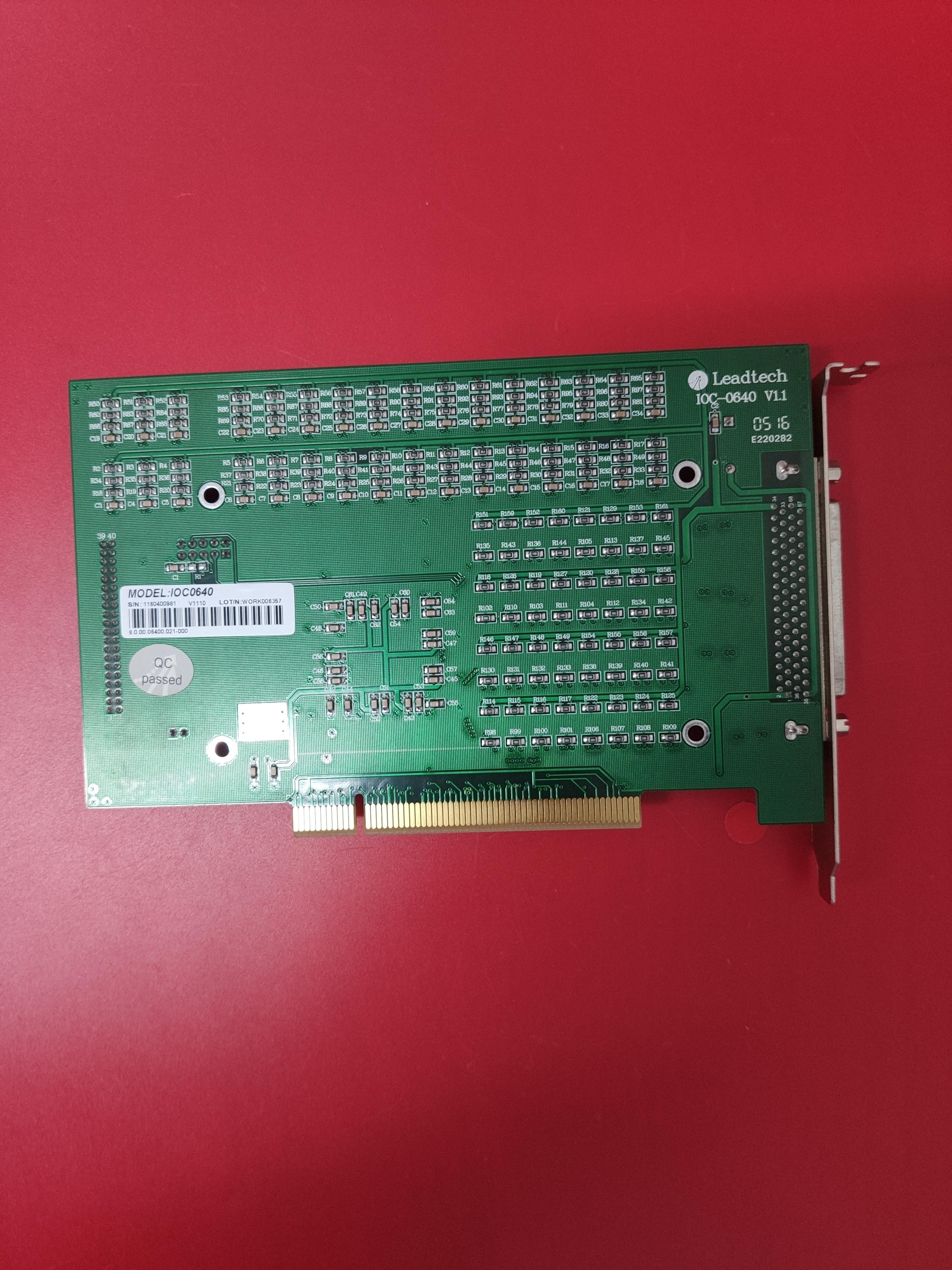 雷塞运动控制卡IOC-0640 V1.1成色新