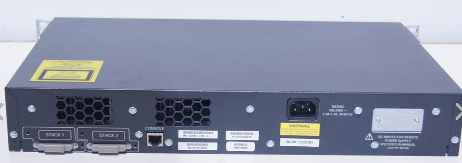 / WS-C3750G-24TS-S/E 24口全千兆交换机