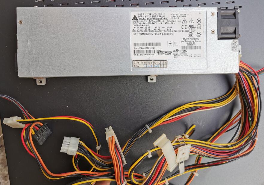 原装拆机HP DL120G6 DL320G6服务电源 DPS-400AB-4 A 现货