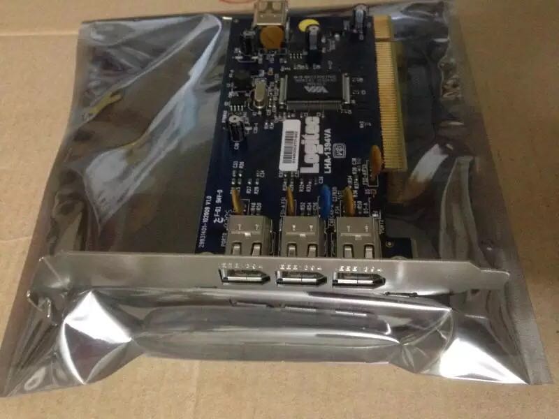 原装罗技Logitec DV视频采集卡 VT6306 1394卡 三口