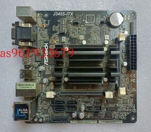 ASROCK/华擎科技J3455-ITX集成CPU四核迷你电脑主板NAS SATA*4个