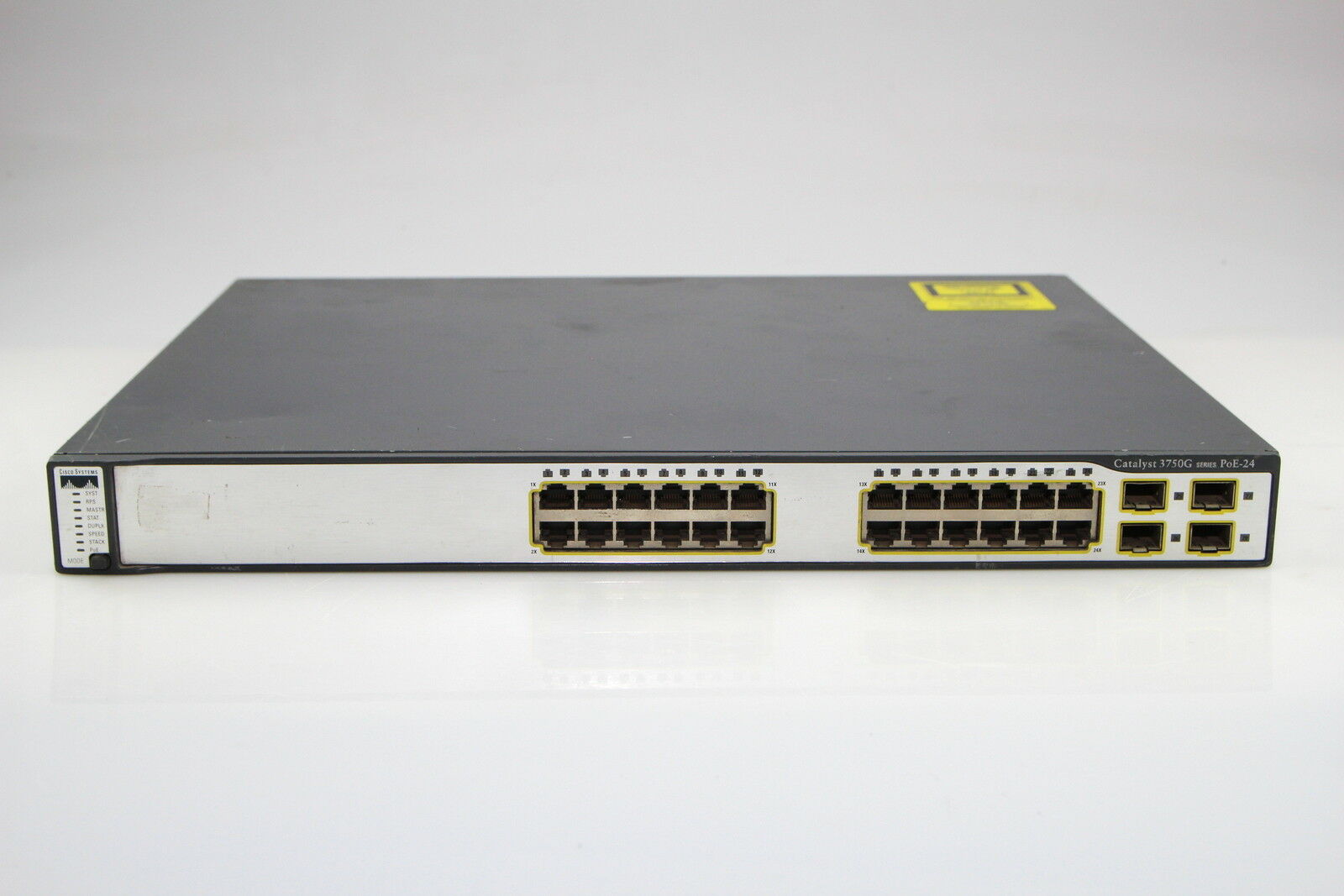 WS-C3750G-24PS-S/E 24口千兆POE供电交换机 现货