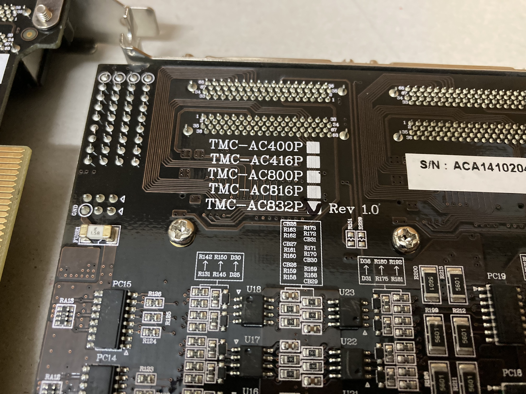 韩国 Alphamotion TMC-AC832P TMC-AE64DIO  运动 控制卡