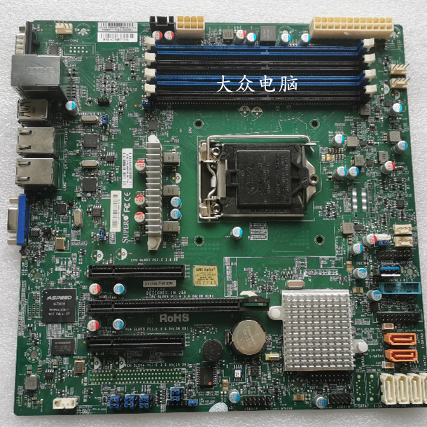 原装X11SSL-F-HH006 单路服务器主板 1151针
